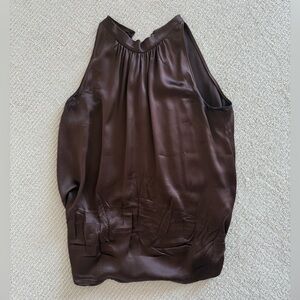 Quince Silk Halter Top - Small